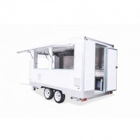 Top Sale Used  Ice Cream Machine Food Cart/  Square Food Trailer &Kiosk & Truck Food Cart For Sale