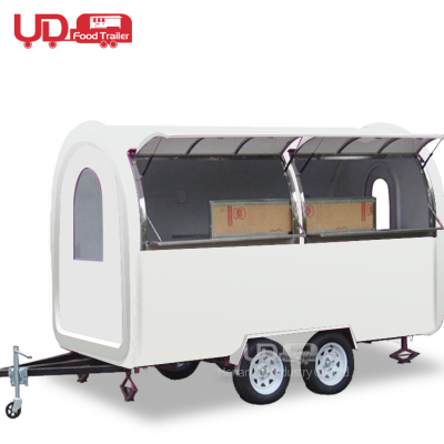 Colorful Design Street Sale Mini Mobile Kitchen Ice Cream Hotdog Cart Kiosk Food