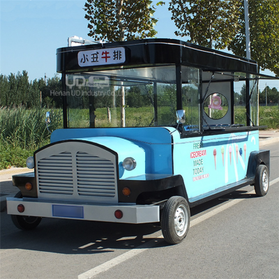 Manufacturers Design Electric Gelato Cart Candy Hot Dog Juice Ice Cream Trailer Mobile Food Truck