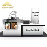 Myshine  Hot Selling Customized Shopping Mall accessories display  Fast Food Kiosk Design Supplier