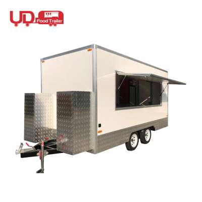 Australia Standard Cone Pizza Food Kiosk Food Trailer