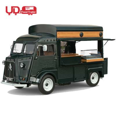 Mobile Kitchen Beer Citroen Snacks Street Van Trailer Coffee Cart Electric Food Truck