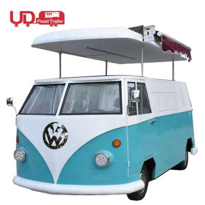 New Design Street Sale Ice Cream Hamburger Food Truck Electric Van Combi VW